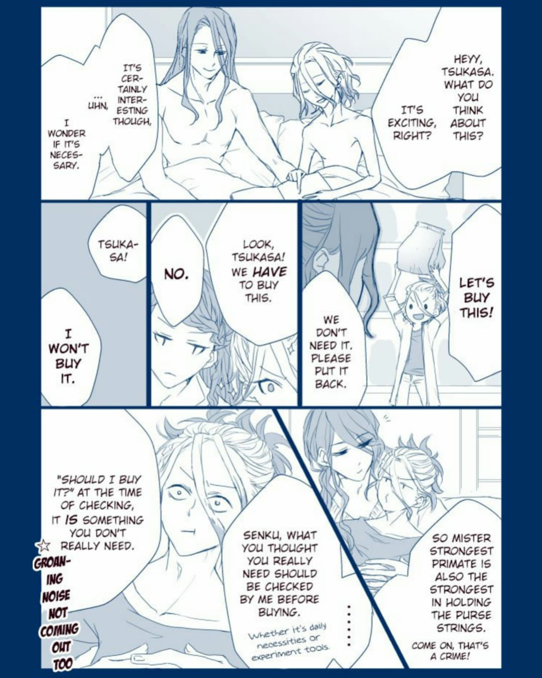 [Cramberin] TsukaSen Log (Dr.STONE)