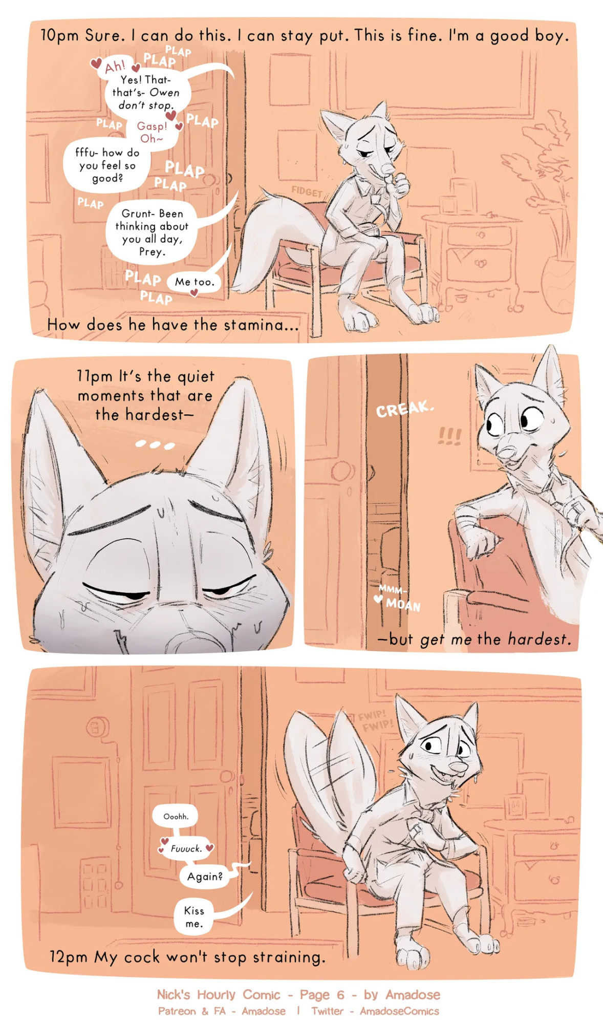 [Amadose] The Fox, The Rabbit, and The Bull ch.1-7 (Zootopia) [ongoing]