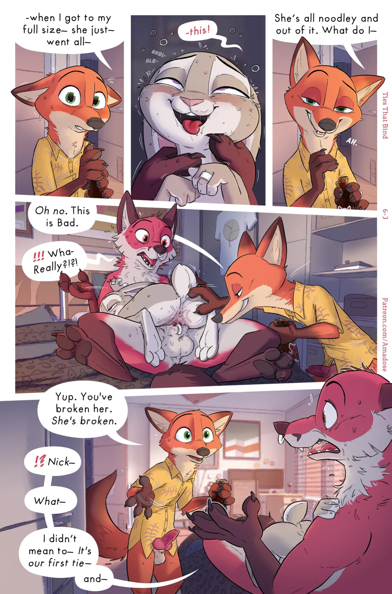 [Amadose] The Fox, The Rabbit, and The Bull ch.1-7 (Zootopia) [ongoing]
