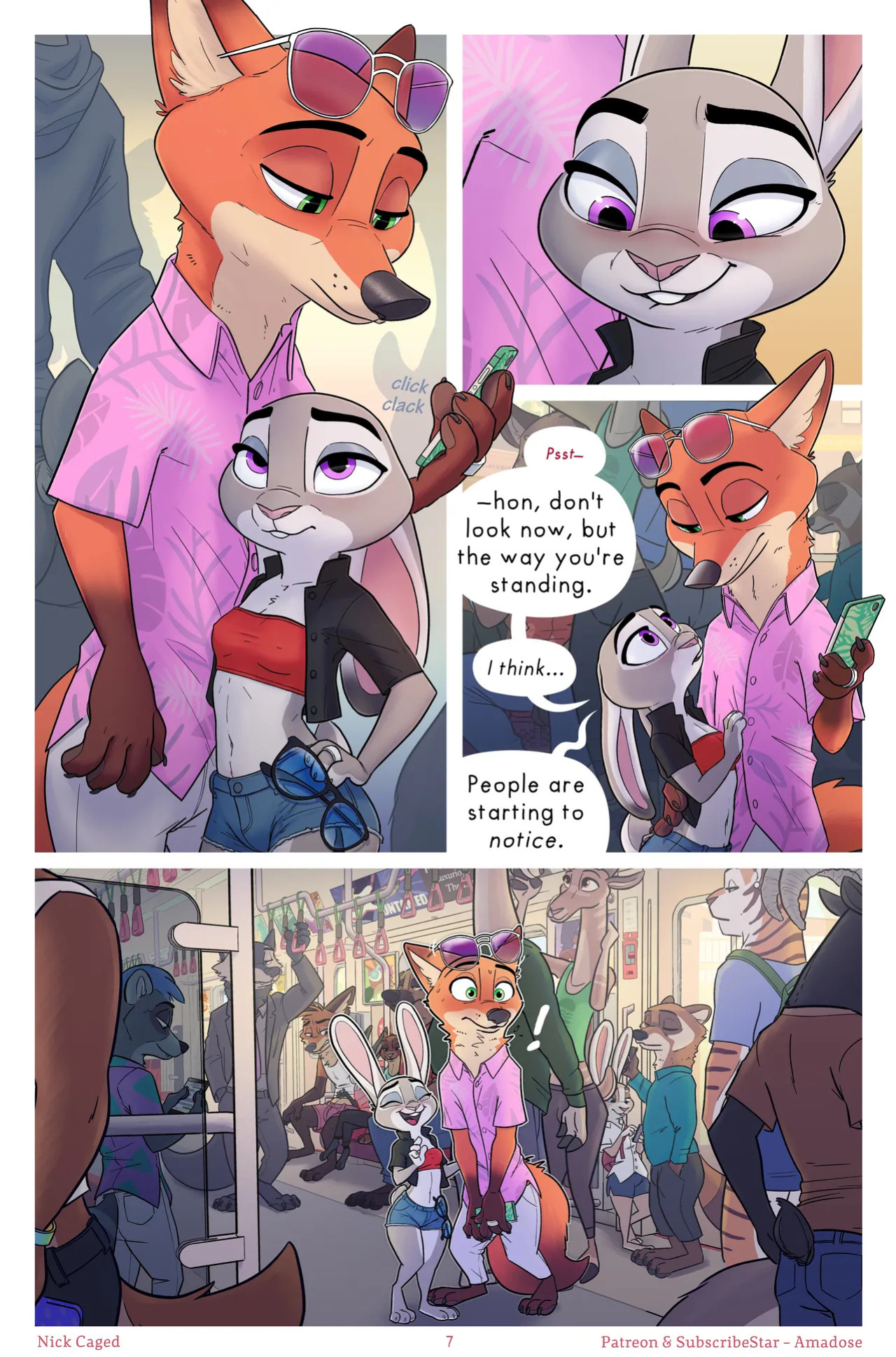 [Amadose] The Fox, The Rabbit, and The Bull ch.1-7 (Zootopia) [ongoing]