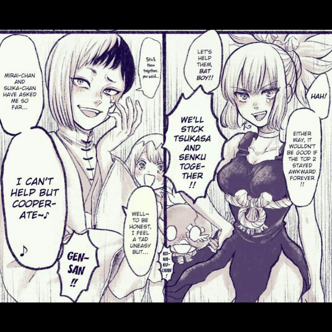 [Touko] TsukaSen Log (Dr.STONE)