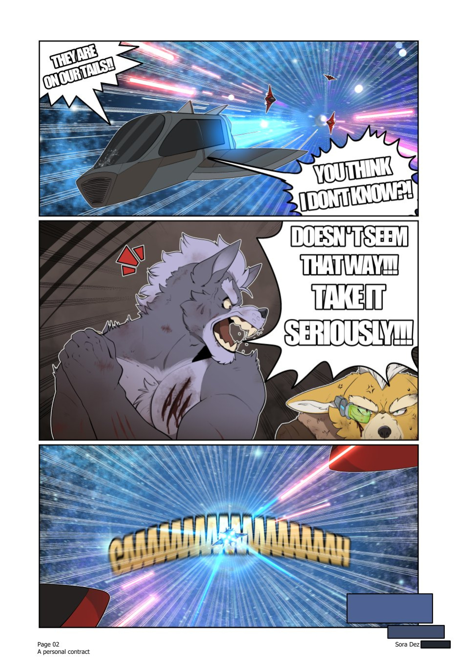 [Sora Dez WolFox] A Personal Contract