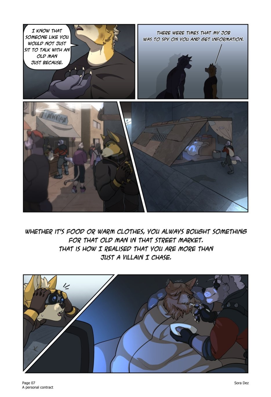 [Sora Dez WolFox] A Personal Contract