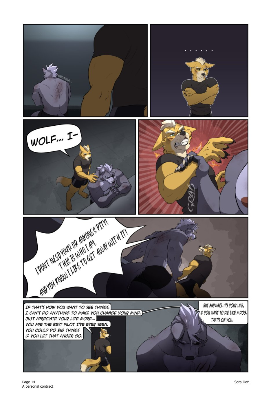[Sora Dez WolFox] A Personal Contract