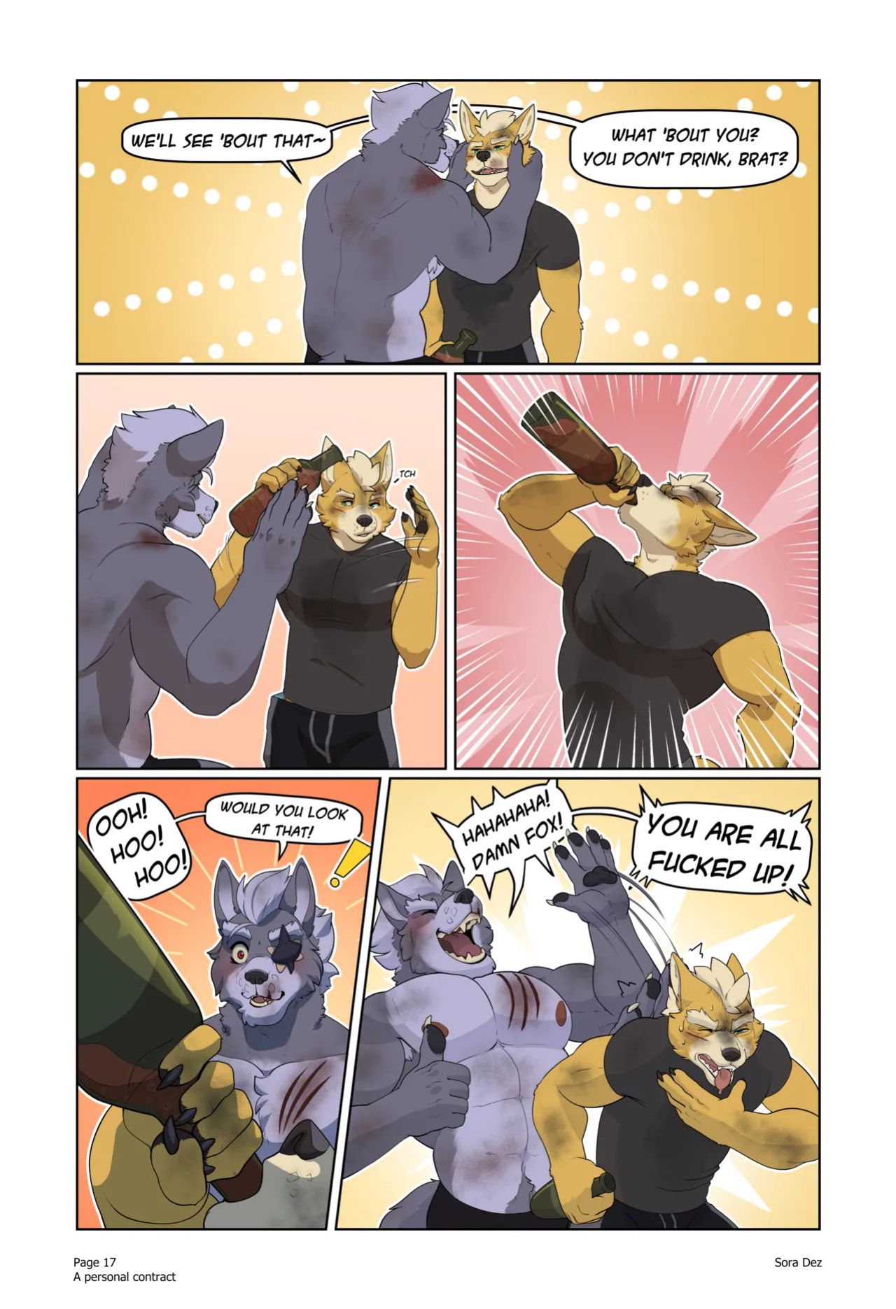 [Sora Dez WolFox] A Personal Contract