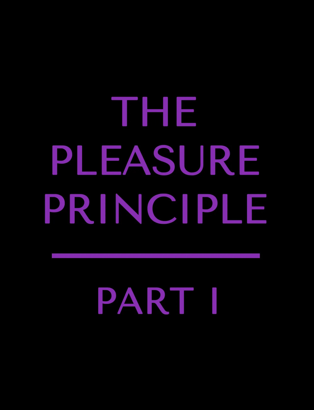 [Kadath] The Pleasure Principle: Chapter 1