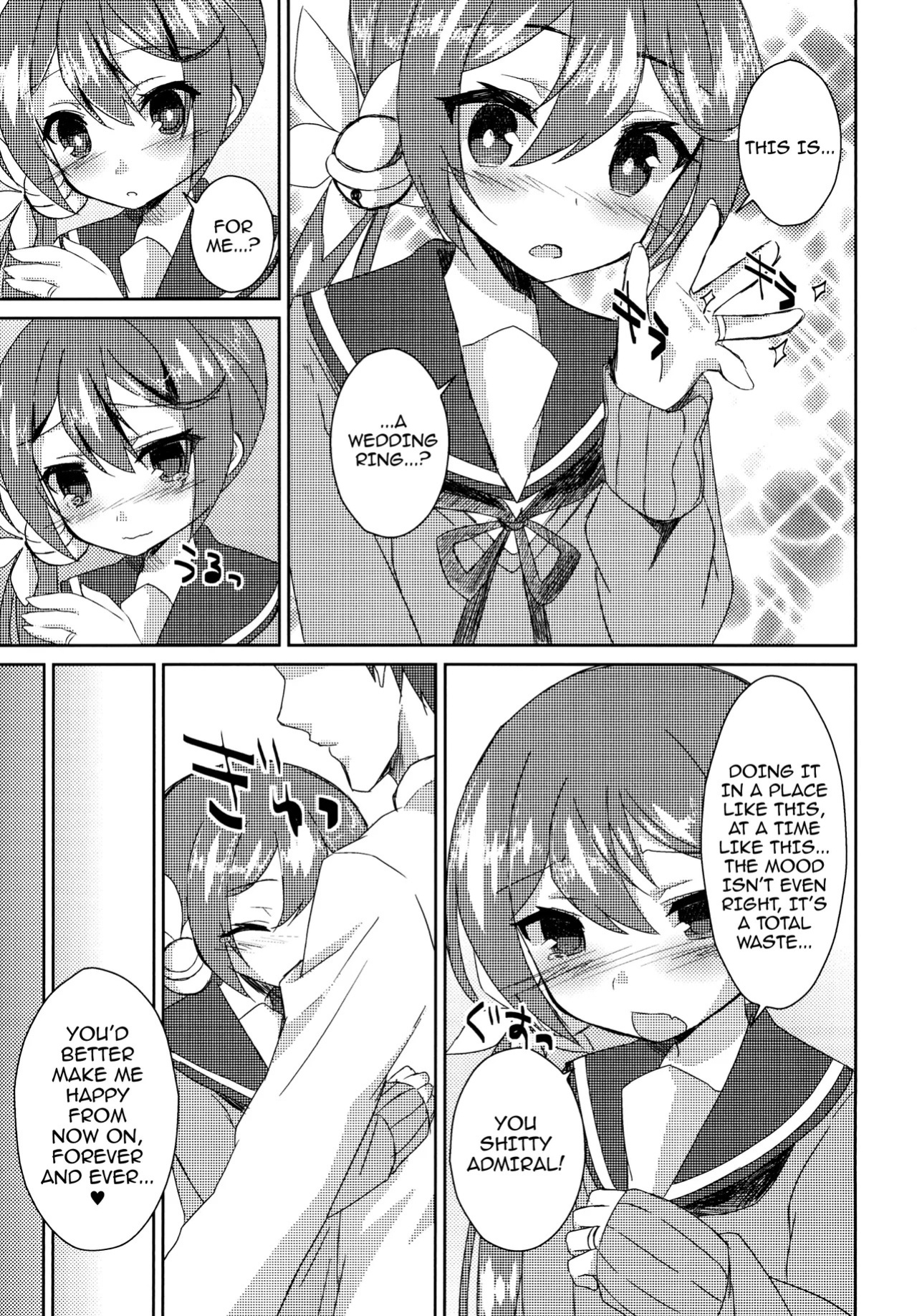 [Nagashi Soumen (Yuzaki)] Watashi o Juubun Shiawase ni Shinasai! | Make Me Very Happy! (Kantai Collection -KanColle-) [English] {Doujins.com} [Digital]