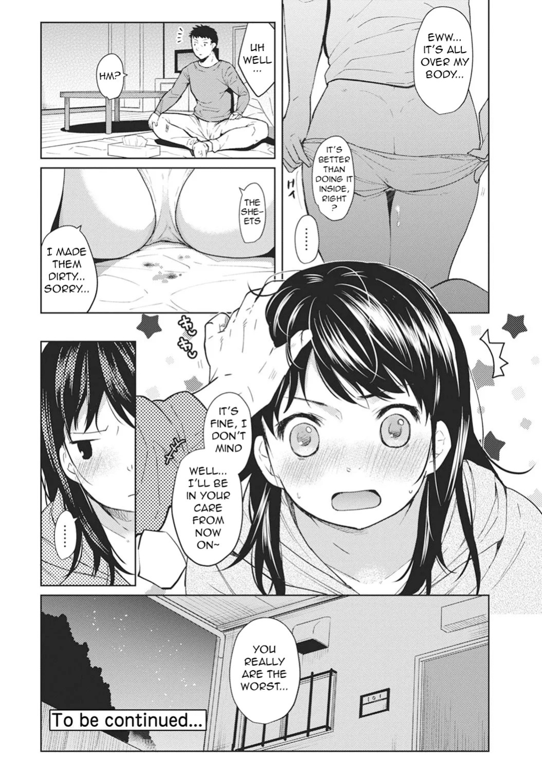[Fumitsuki Sou] 1LDK+JK Ikinari Doukyo? Mitchaku!? Hatsu Ecchi!!? Ch. 1-60 [English] [Comfy Pillow Scans & 1 2 Translations]