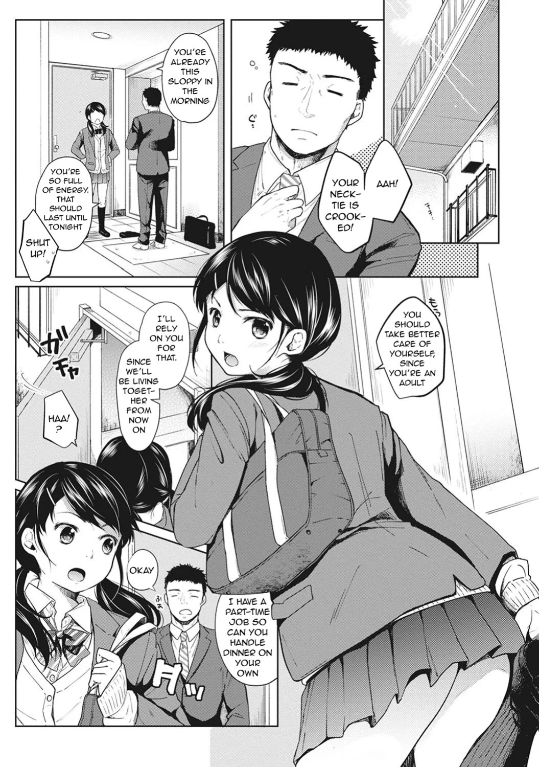 [Fumitsuki Sou] 1LDK+JK Ikinari Doukyo? Mitchaku!? Hatsu Ecchi!!? Ch. 1-60 [English] [Comfy Pillow Scans & 1 2 Translations]