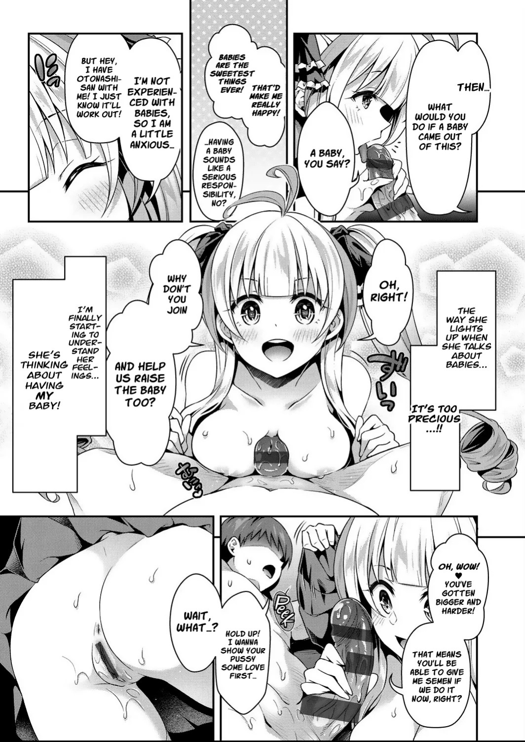 [Hachigo] Kozukuri H ni Kyoumi Shinshin na Shojokko-tachi | Virgin girls obsessed with baby making sex [Digital] [English] [Project Valvrein] [Aishi21]