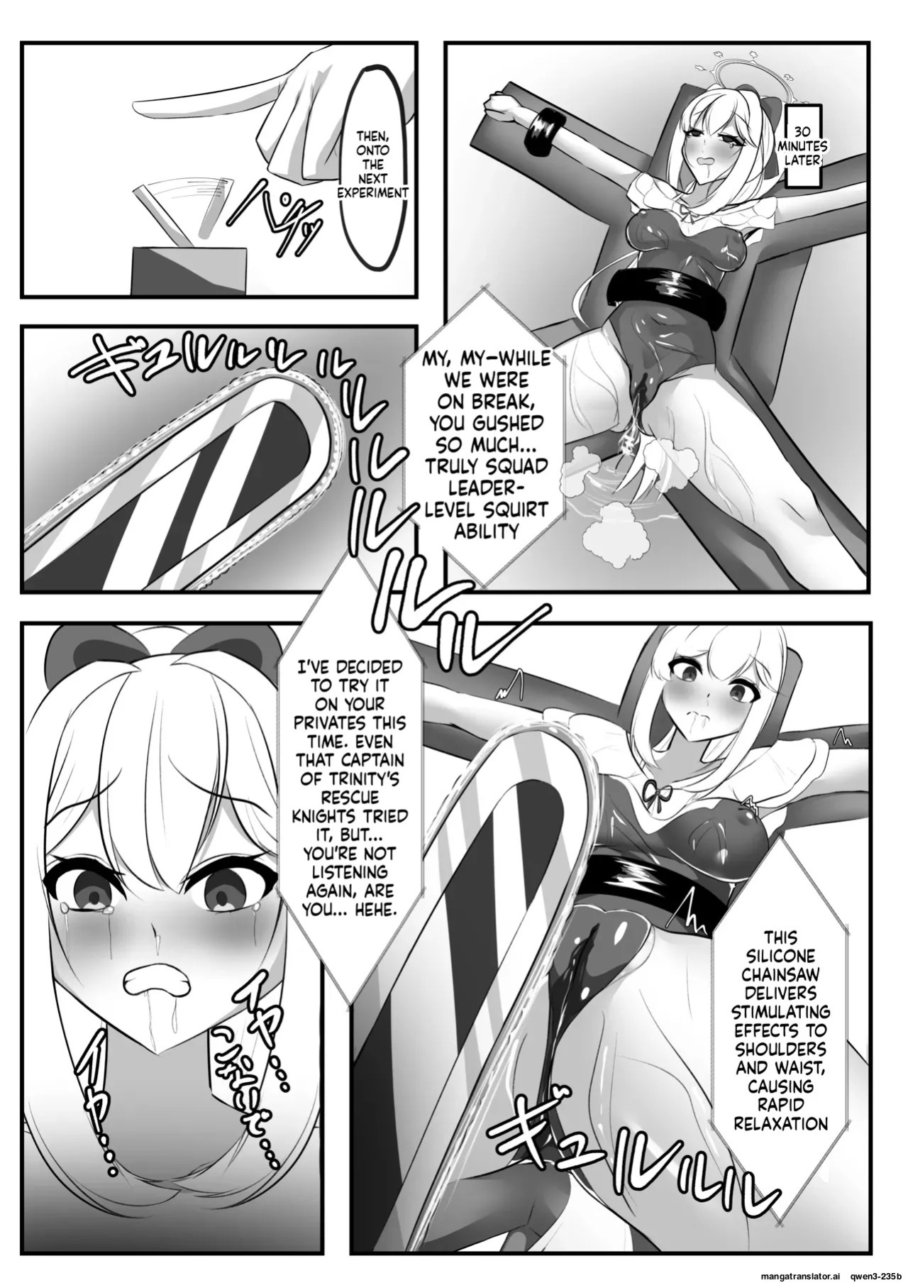 [Shio no Uramichi (Tonokawa)] Omocha Renzoku Zecchou Keikaku Tsukiyuki Miyako Hen | Cutting Tools Continuous Orgasm Plan (Blue Archive) [English] [SCANMTL] [Digital]