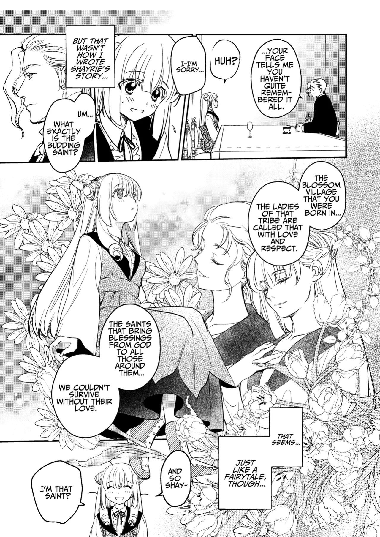 [Toko-ya (Kitoen)] Naedoko Seijo ~Tensei Seijo wa Shiawase no Isekai de ● sareru~ | NAEDOKO SEIJYO ~Reborn as a Saint, Defiled in a Dream World~[Digital][English][Selcouth]