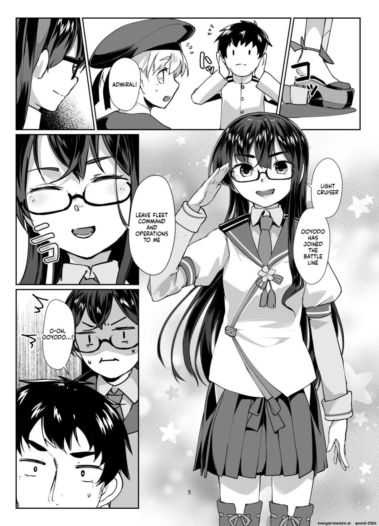 [face to face (ryoattoryo)] Ooyodo x2 to Daily Ninmu (Kantai Collection -KanColle-) [English] [SCANMTL] [Digital]