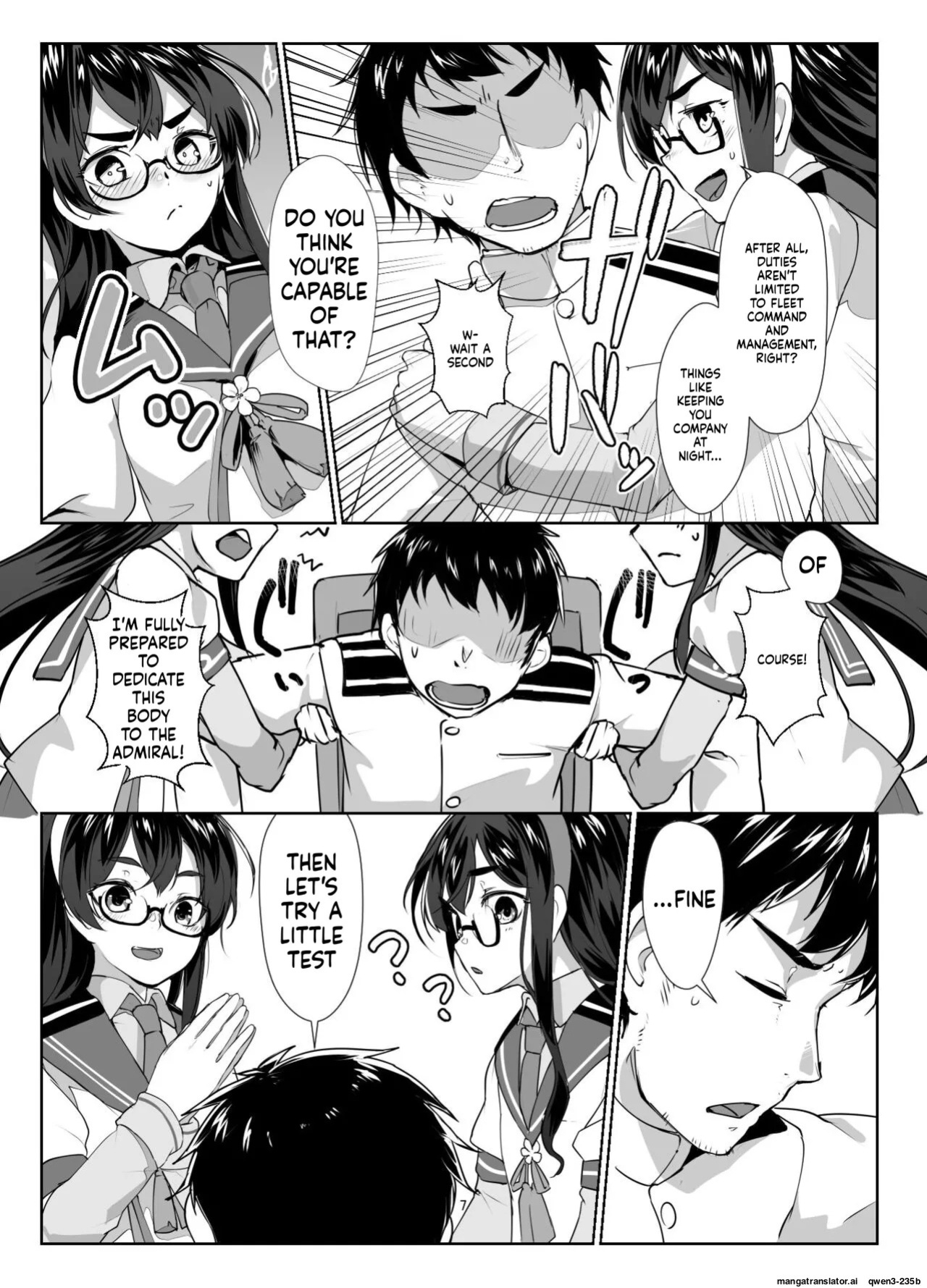 [face to face (ryoattoryo)] Ooyodo x2 to Daily Ninmu (Kantai Collection -KanColle-) [English] [SCANMTL] [Digital]