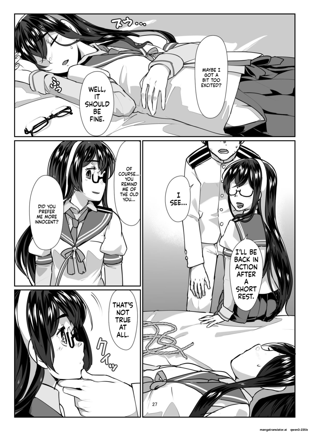 [face to face (ryoattoryo)] Ooyodo x2 to Daily Ninmu (Kantai Collection -KanColle-) [English] [SCANMTL] [Digital]
