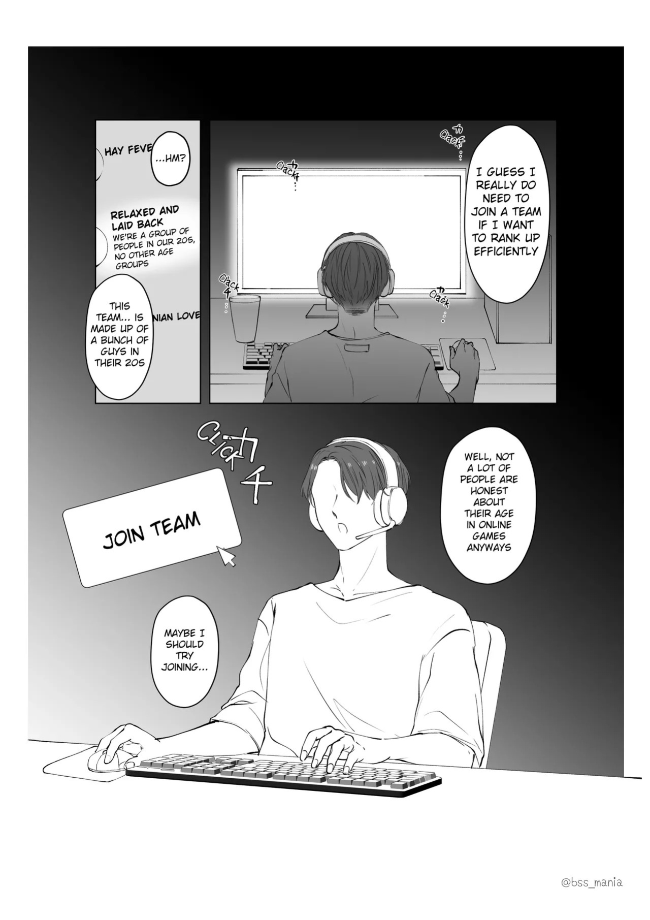 [BBS Boku ga Saki ni Suki Datta no ni... Fukyuu Iinkai (Ichijiku)] I did it with the whole Game-team [English]