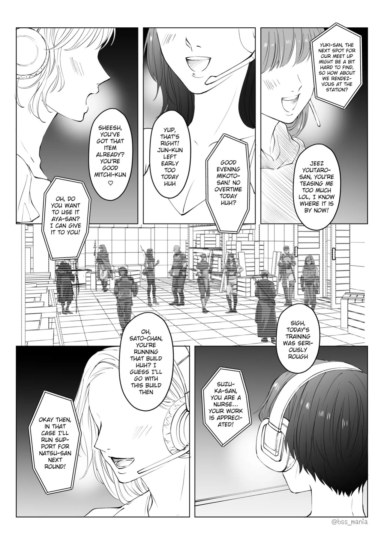[BBS Boku ga Saki ni Suki Datta no ni... Fukyuu Iinkai (Ichijiku)] I did it with the whole Game-team [English]