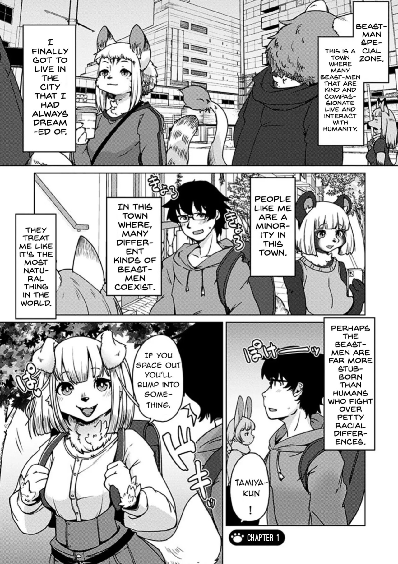 [Setouchi Kurage] Juujin Apart Tokoharusou e Youkoso! | Welcome to the Tokoharu Beastfolk Apartment! (Ch. 1) [English] [Decensored] [Horny-_-TnT]