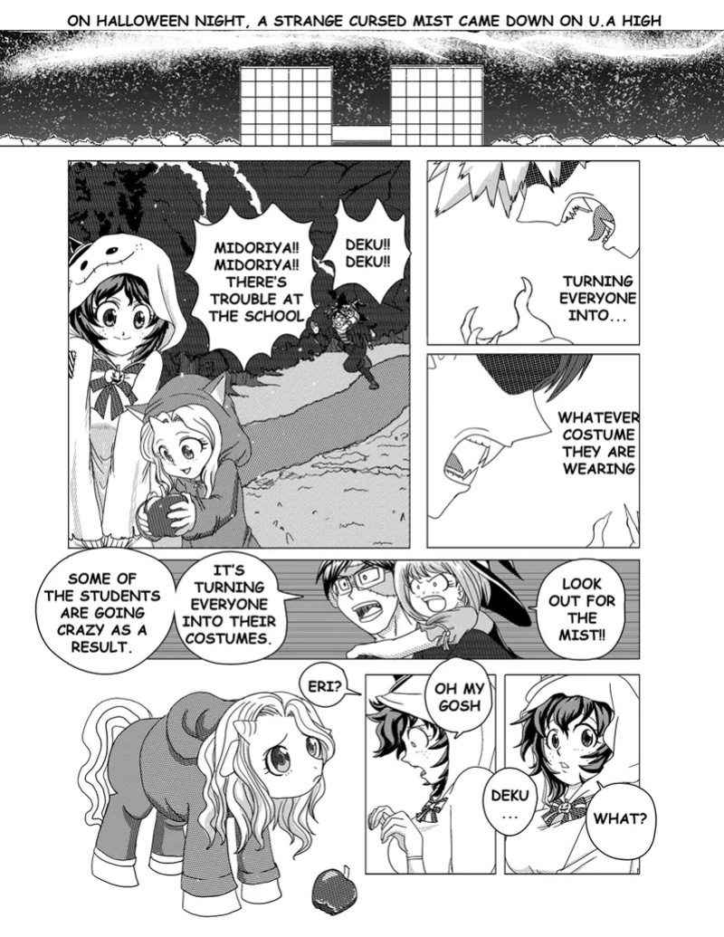 [Bringatea Bringatea]Halloween comic 2020( my hero academia)