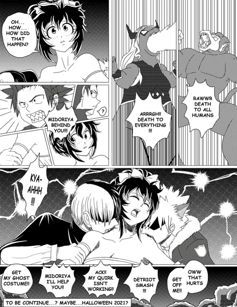 [Bringatea Bringatea]Halloween comic 2020( my hero academia)