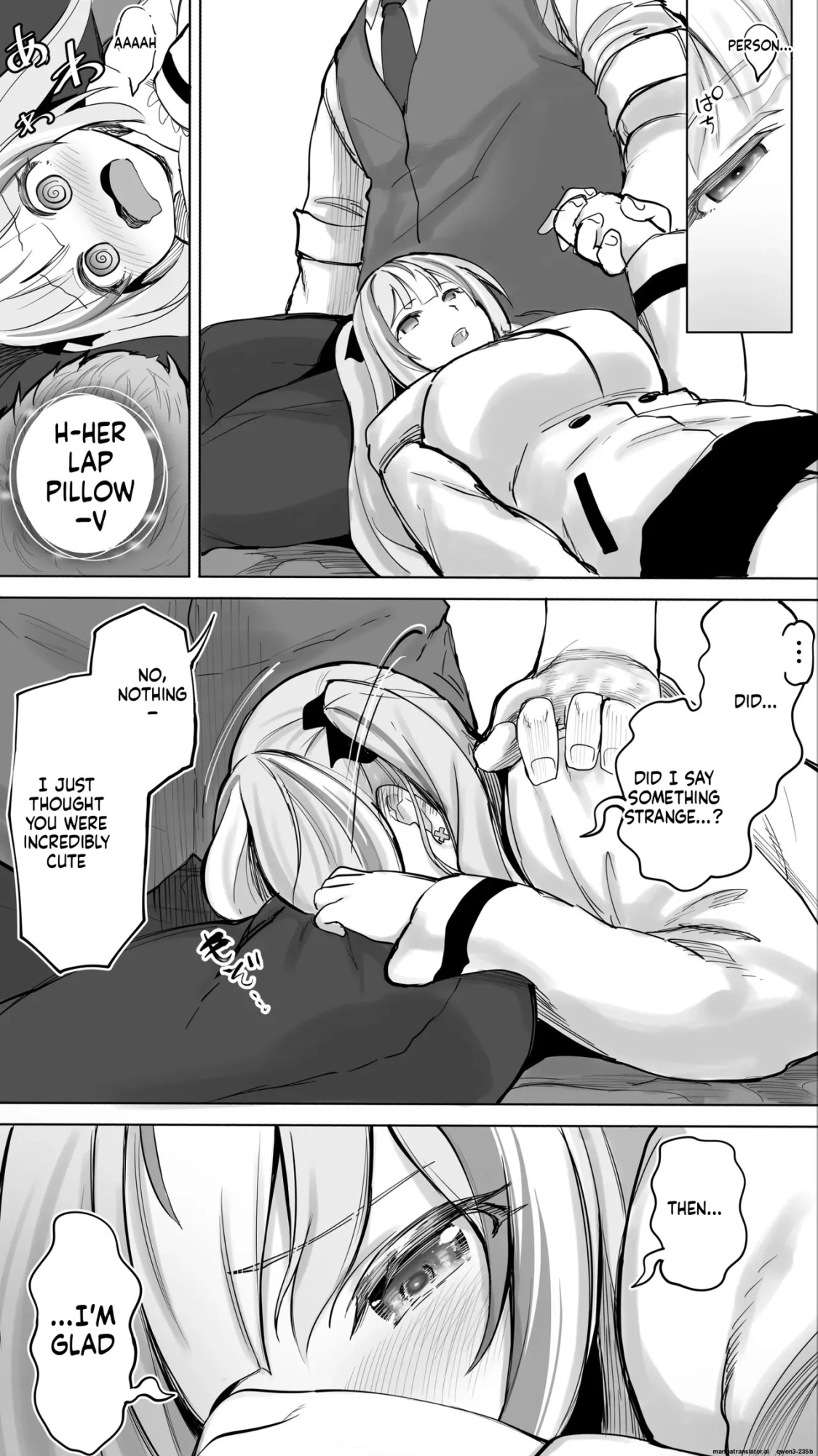 [STUDIO HUAN (Raidon)] Shisshin Jigoku Refle ni Ochiru Tenshi Kaiwai-chan ♥ | An "Angel-Style" Girl Succumbing to Fainting-Inducing Hellish Massage ♥ [English]