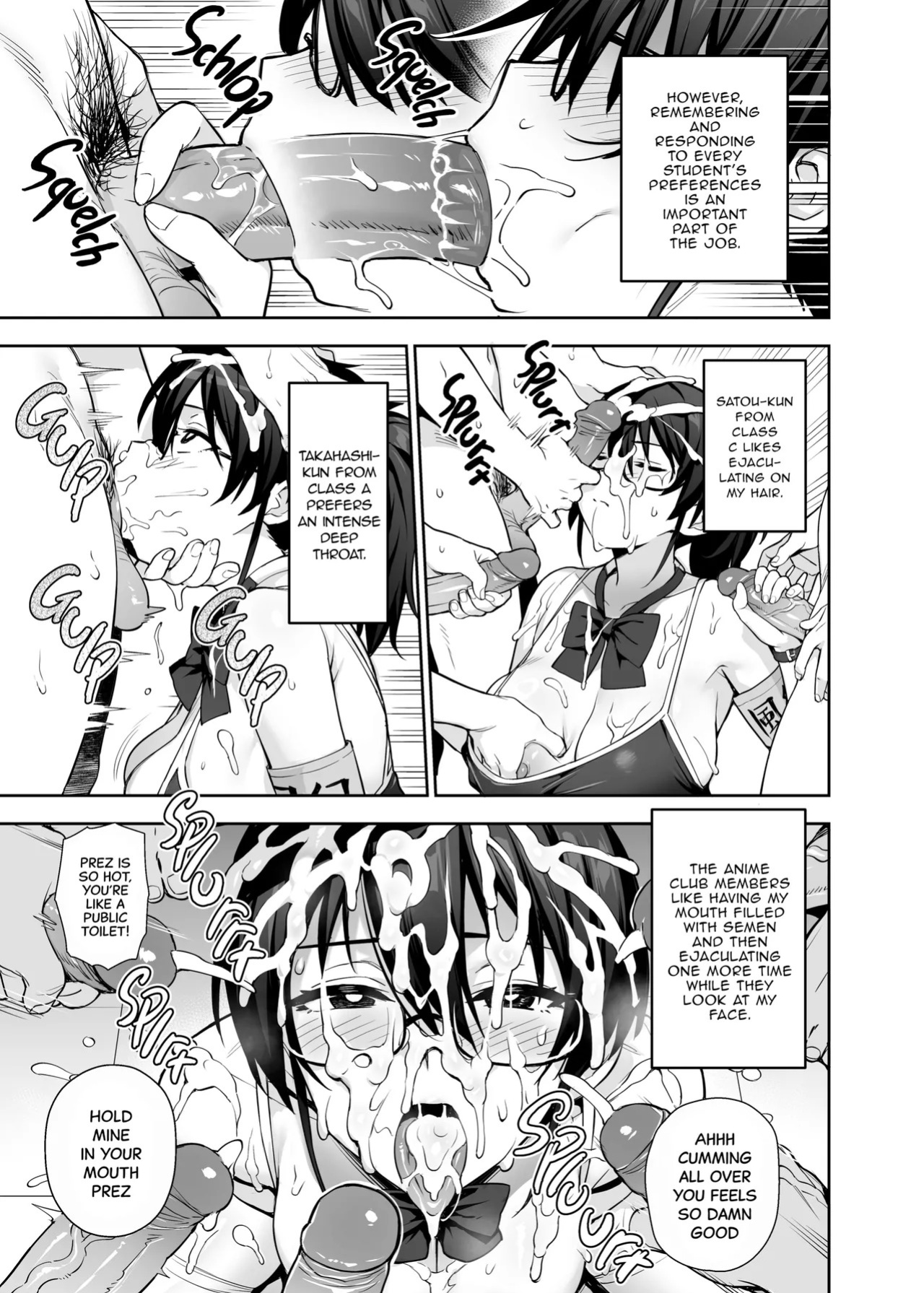 [TRY&Hougen Futari Shakai (TRY Hougen)] Shin Seito Kaichō no Mune ga Deka Sugiru 3 | The New Disciplinary Committee President's Tits Are Too Big 3 [English] [Decensored] [Digital]