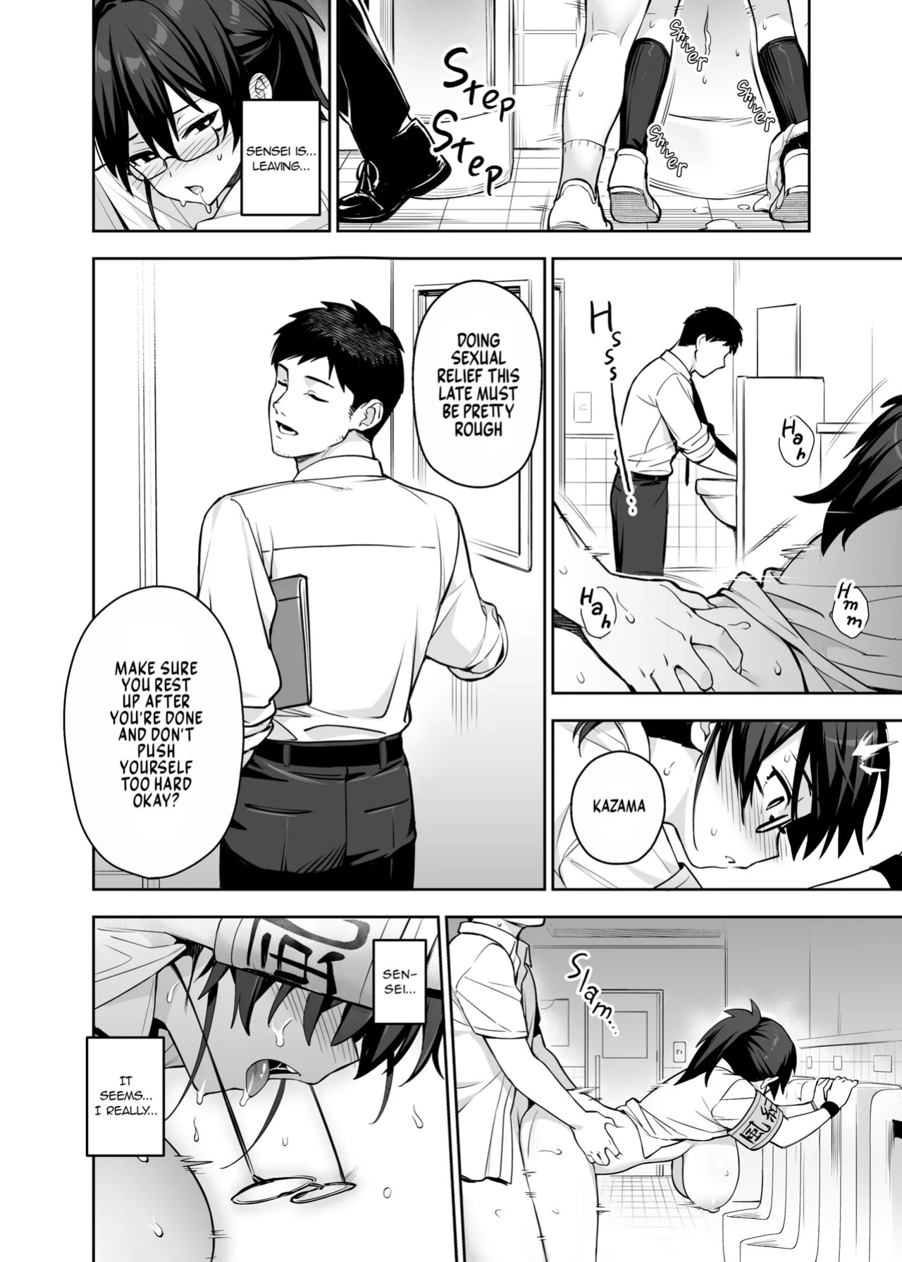 [TRY&Hougen Futari Shakai (TRY Hougen)] Shin Seito Kaichō no Mune ga Deka Sugiru 3 | The New Disciplinary Committee President's Tits Are Too Big 3 [English] [Decensored] [Digital]