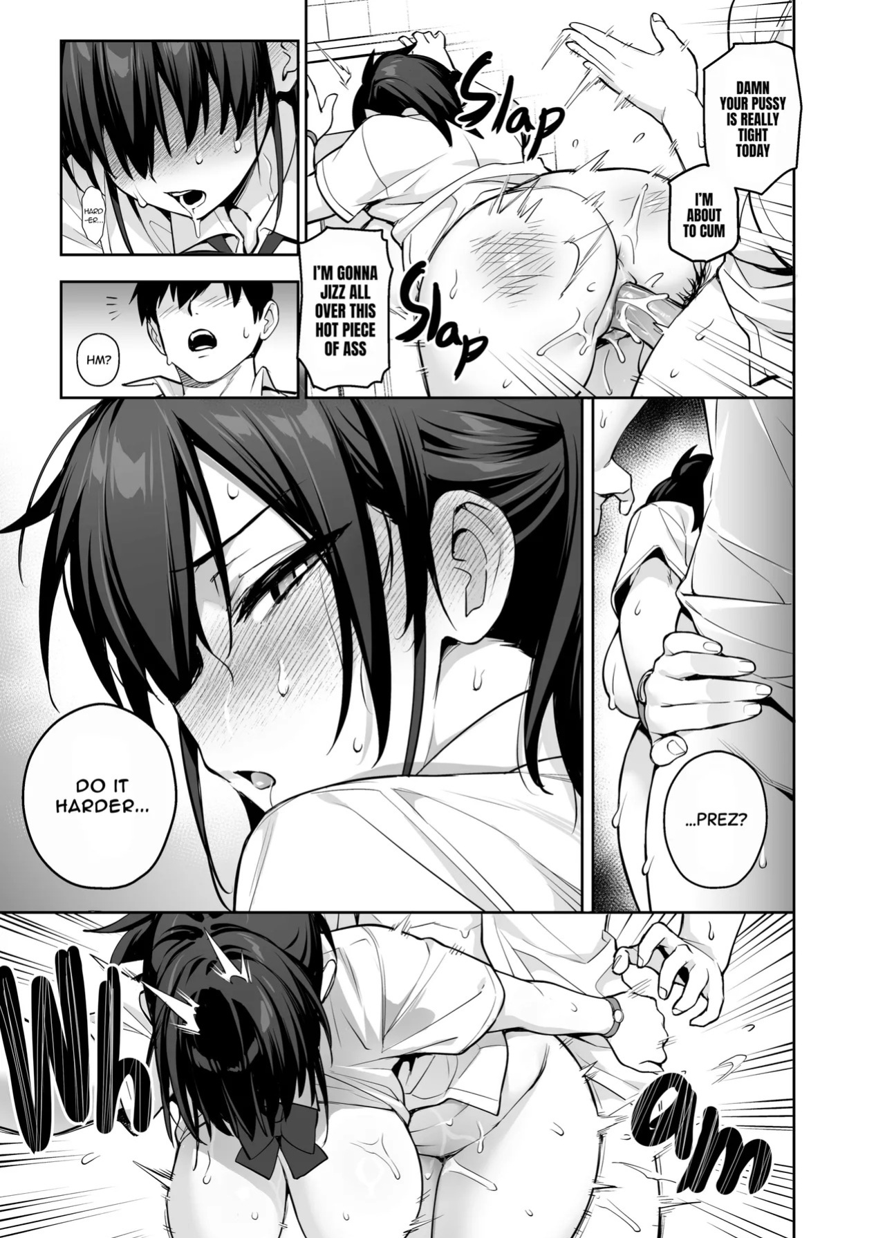 [TRY&Hougen Futari Shakai (TRY Hougen)] Shin Seito Kaichō no Mune ga Deka Sugiru 3 | The New Disciplinary Committee President's Tits Are Too Big 3 [English] [Decensored] [Digital]