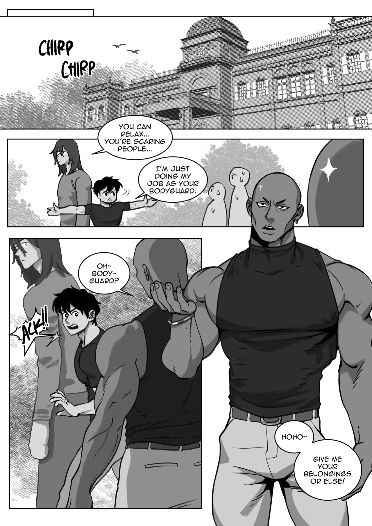 [Suyohara] Giant's Little Bodyguard