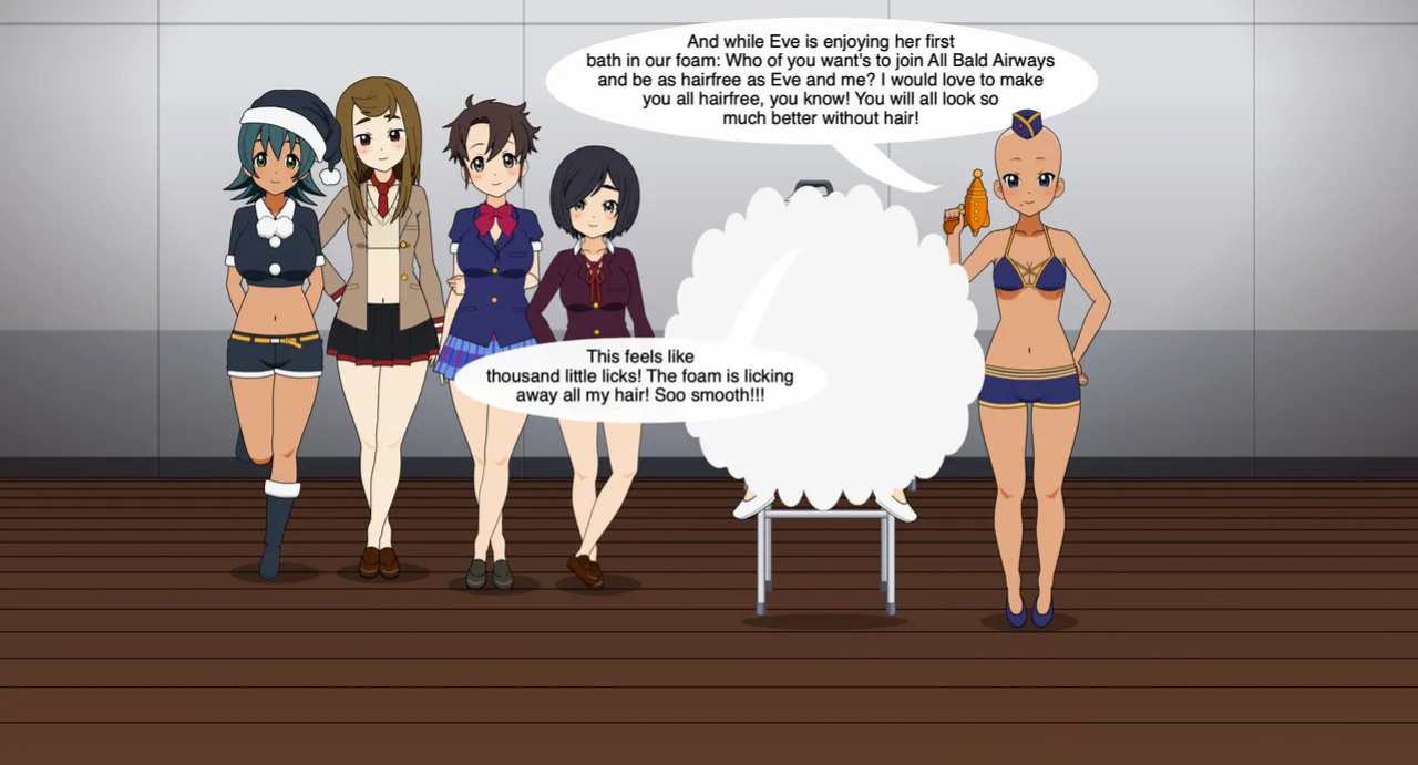 All Bald Airways - 01 - Jen's new Crew