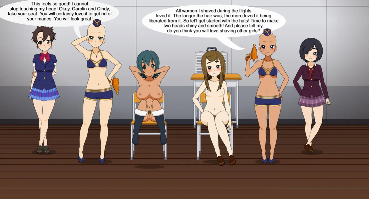 All Bald Airways - 01 - Jen's new Crew