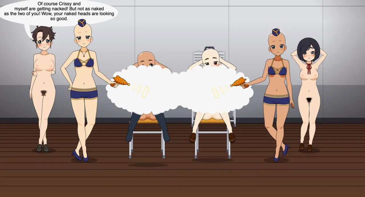 All Bald Airways - 01 - Jen's new Crew