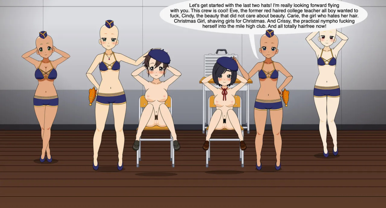 All Bald Airways - 01 - Jen's new Crew