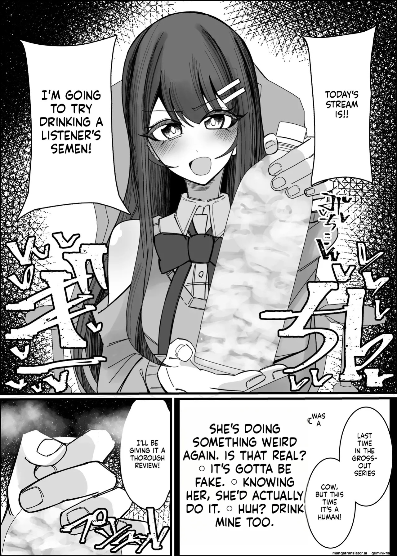 [Fuaku Yuu (Yufuck)] Listener-san no Semen Kudasai [MTL]