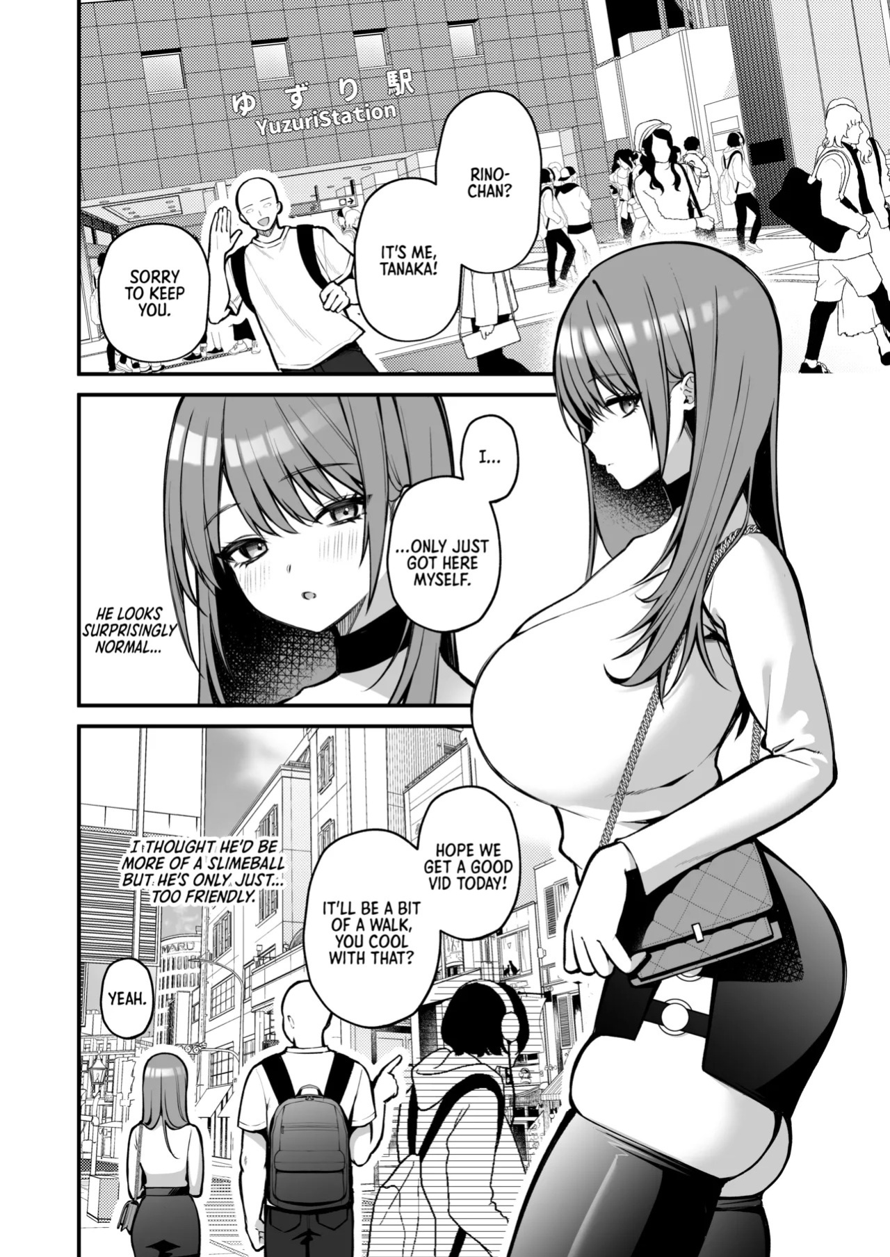 [Ichigo Crown (Yuzuri Ai)] L-Cup Joshidaisei 20cm Chou Dekachin de Doujin AV Debut | An L-Cup College Chick's Porn Escapade with a Behemoth [English] [Digital]