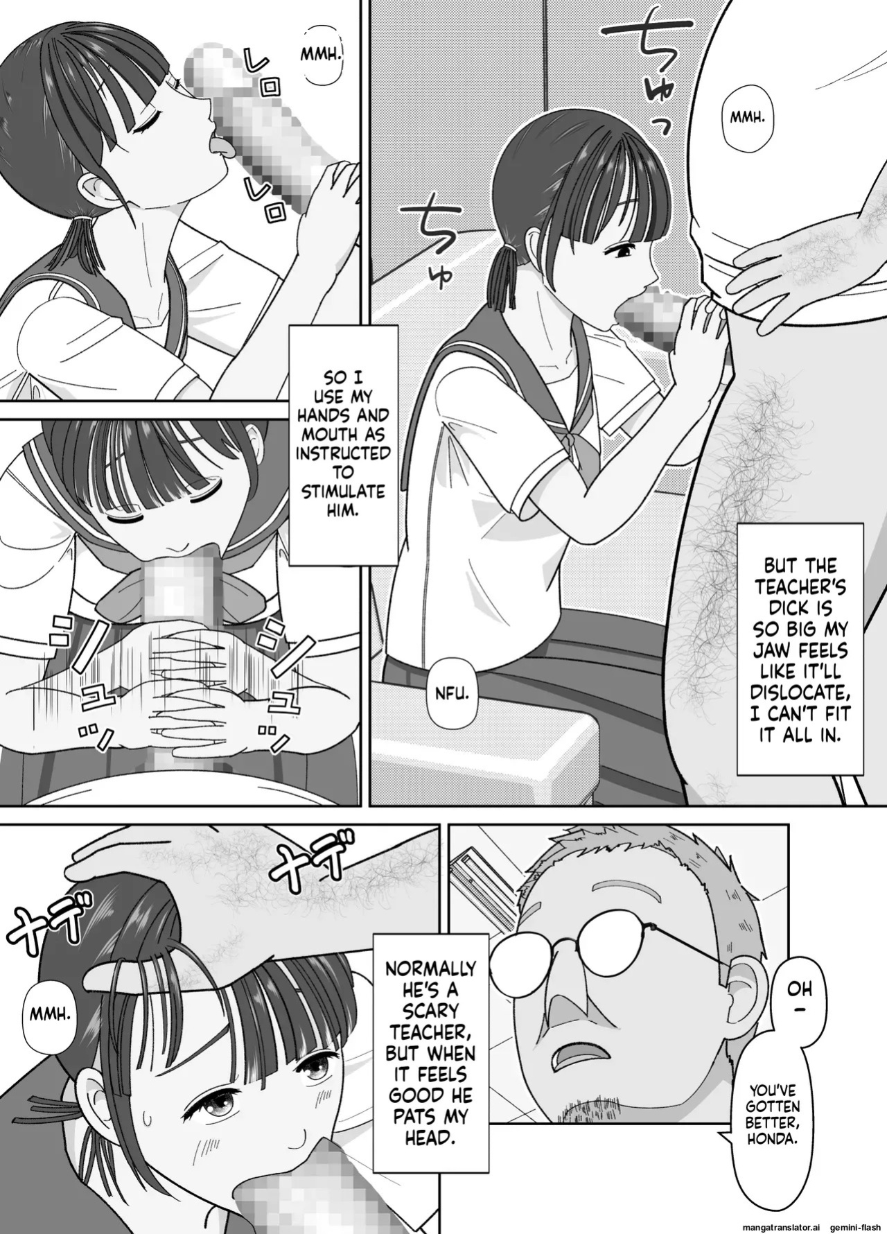 [Kojiraen] 19cm ga Hairu made ~NTR Kakuchou Shidou~ [English] [MTL]