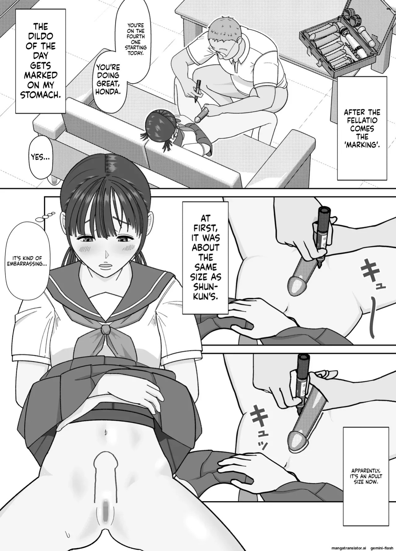 [Kojiraen] 19cm ga Hairu made ~NTR Kakuchou Shidou~ [English] [MTL]