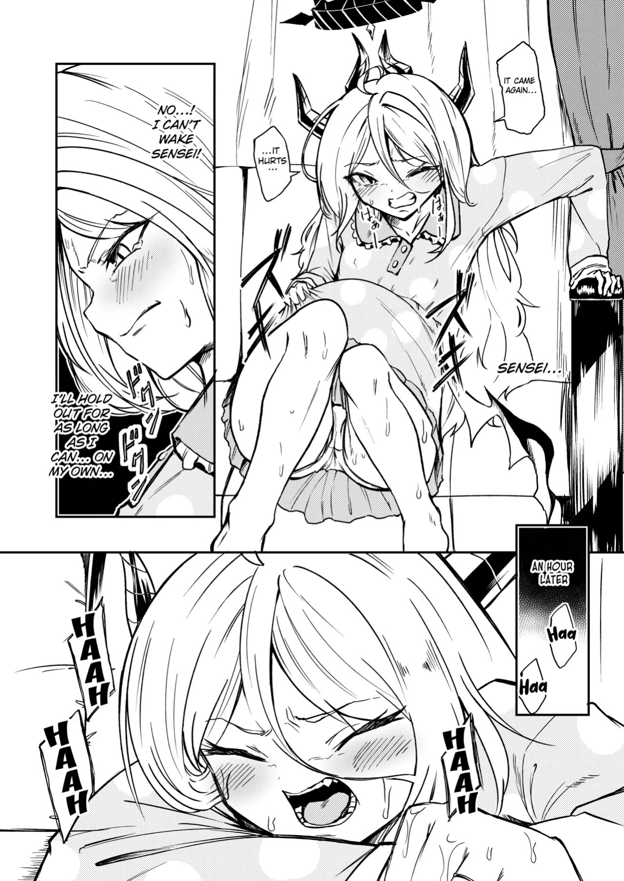 [Makunieru Workshop (Enikuma)] Hitori de Umeru mon! (Blue Archive) [Digital] [English] [Kuraudo]