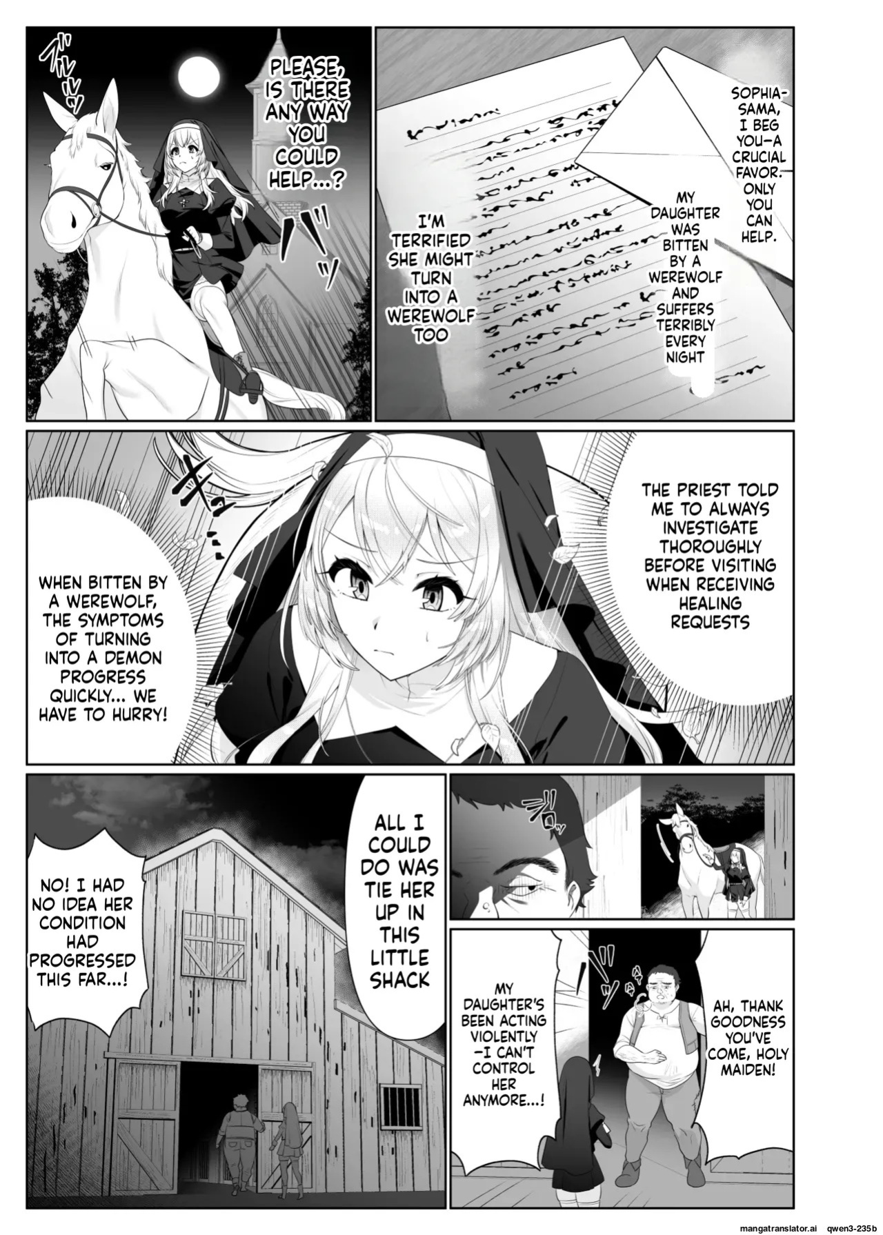 [Hyoui Lover (Meitei Roppa)] Seijo Osen ~Tenshi no You na Sister ga "Tamashii goto Ubawareru" Hanashi~ [Digital] (SCANMTL)
