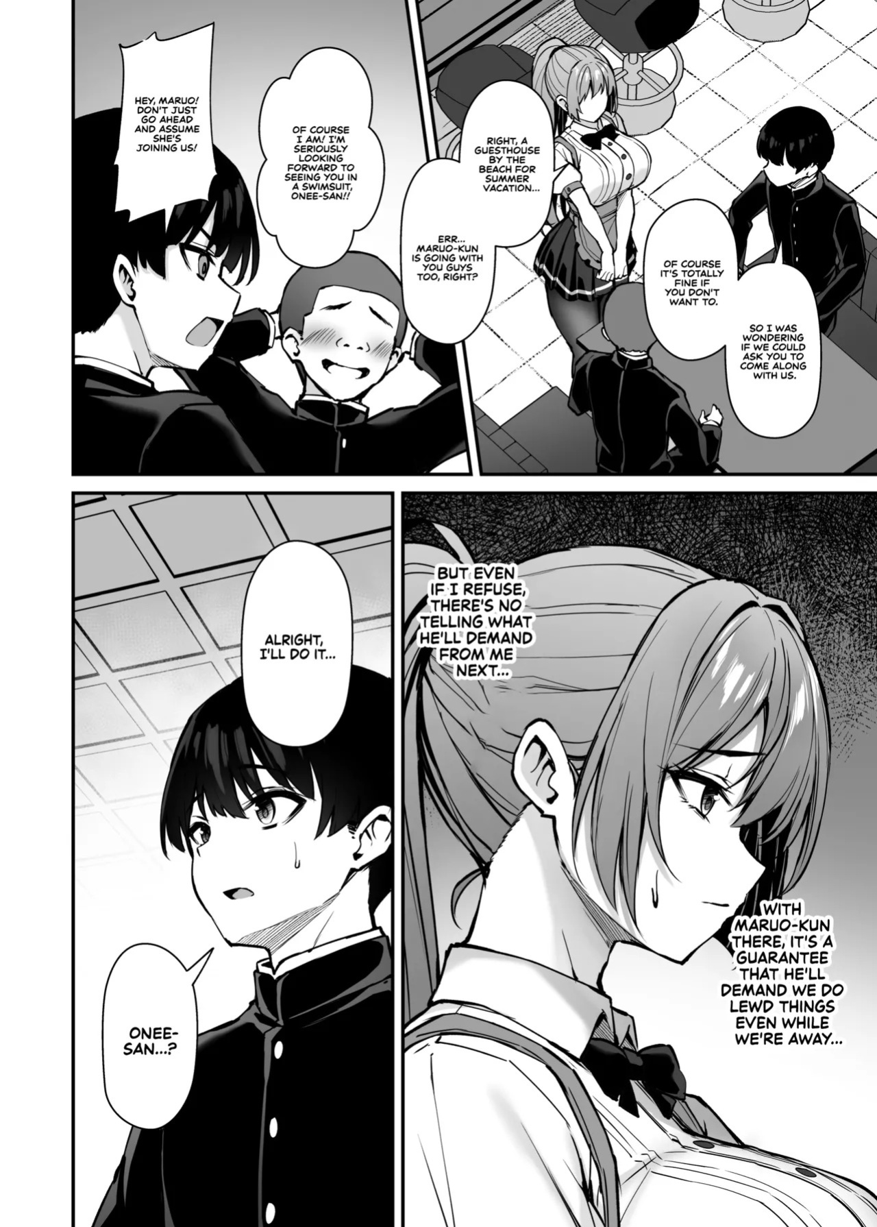 [Mofurentei (Xe)] Itsumo Yasashii Oneesan Wa Boku No Inai Aida Ni 2 | My Kind Onee-san, While I was away... 2 [English] [Sonarin迫] [Digital]
