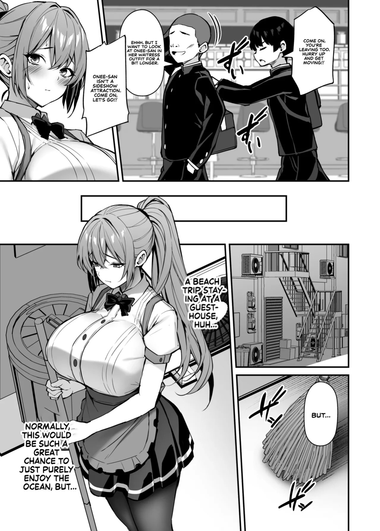 [Mofurentei (Xe)] Itsumo Yasashii Oneesan Wa Boku No Inai Aida Ni 2 | My Kind Onee-san, While I was away... 2 [English] [Sonarin迫] [Digital]