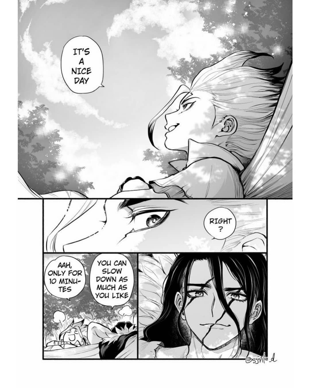 [Sujiniku] TsukaSen Log (Dr.STONE)