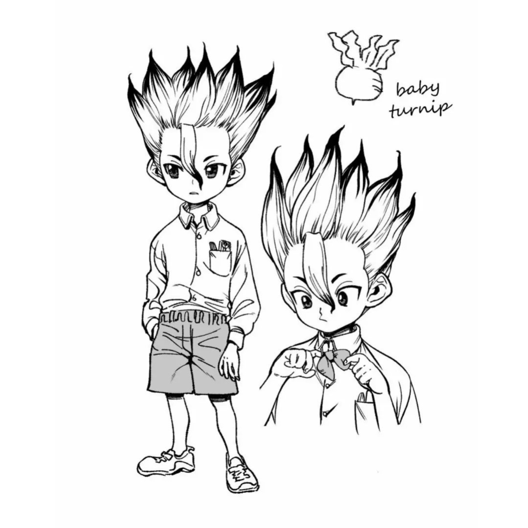 [Daiki] Thanks, Dr. STONE (Dr. Stone)