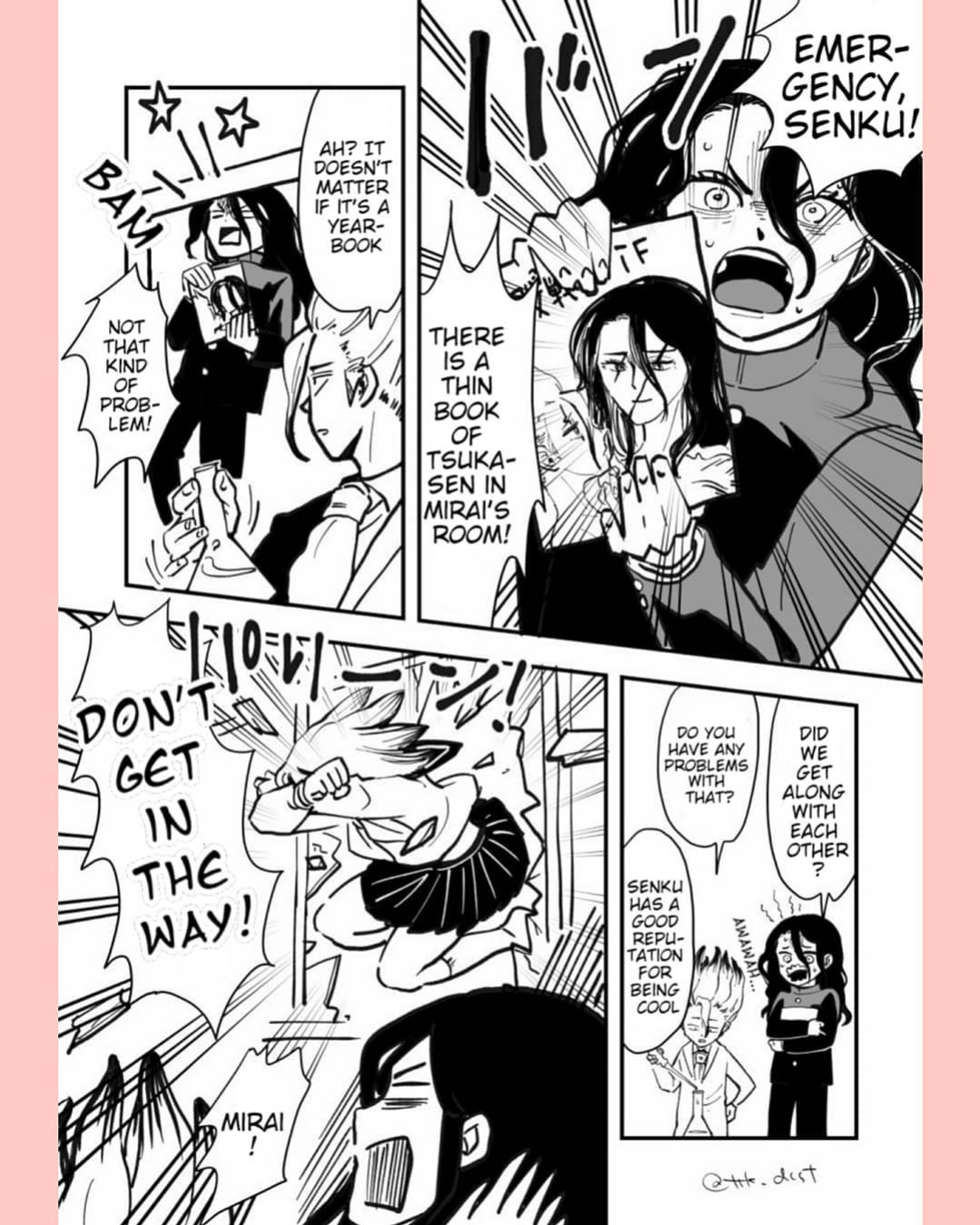 [Totokomachi] TsukaSen log 2 - (Dr.STONE)