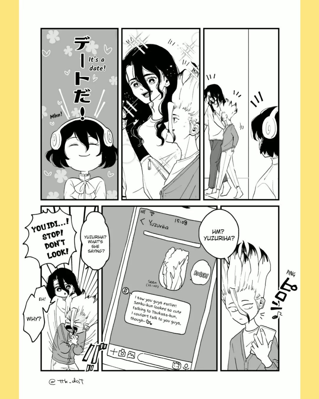 [Totokomachi] TsukaSen log 2 - (Dr.STONE)
