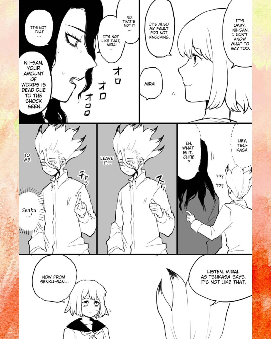 [Habakani (buna)] Tsukasen Log (Dr. Stone)