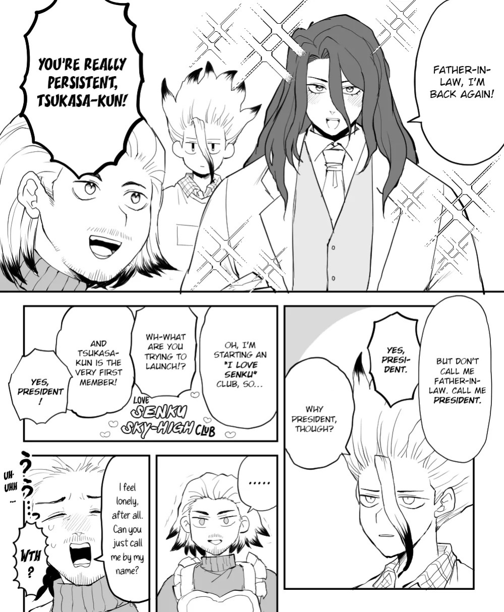 [Habakani (buna)] Tsukasen Log (Dr. Stone)