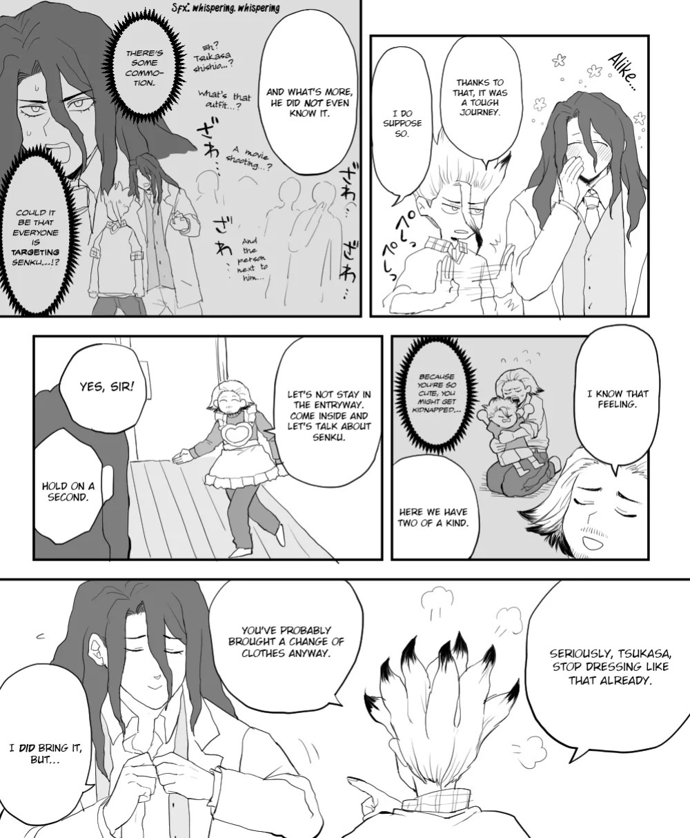 [Habakani (buna)] Tsukasen Log (Dr. Stone)