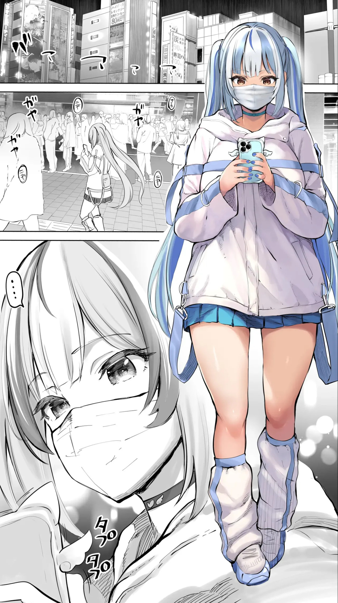 [STUDIO HUAN (Raidon)] Iki Jigoku Refle ni Ochiru Tenshi Kaiwai-chan ♥ | An "Angel-Style" Girl Succumbing to Orgasm-Inducing Hellish Massage ♥ [English]