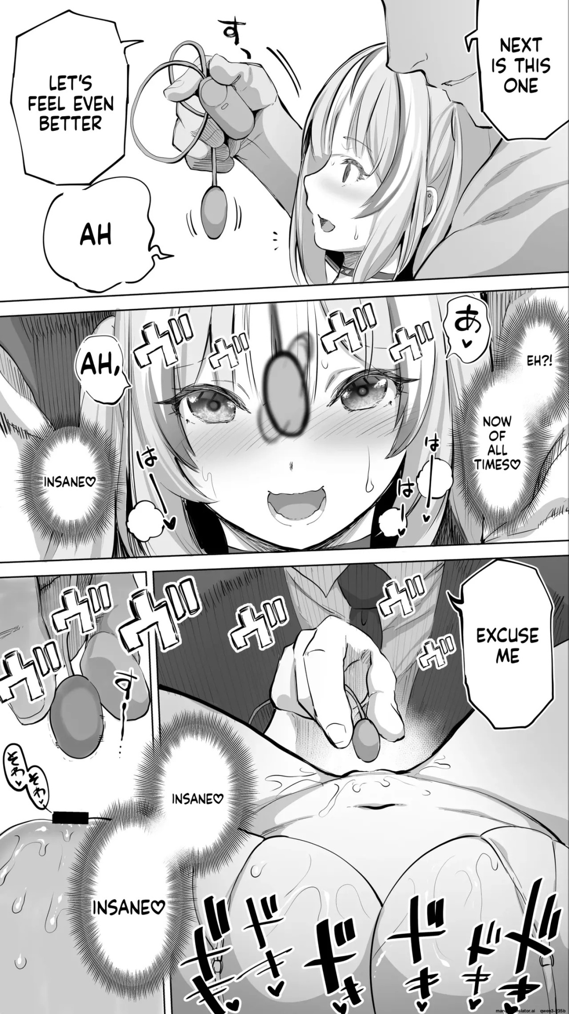 [STUDIO HUAN (Raidon)] Iki Jigoku Refle ni Ochiru Tenshi Kaiwai-chan ♥ | An "Angel-Style" Girl Succumbing to Orgasm-Inducing Hellish Massage ♥ [English]